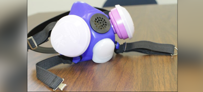 A reusable respirator.