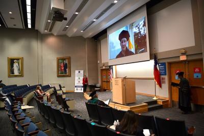 Graduation address offers what is inspirational 