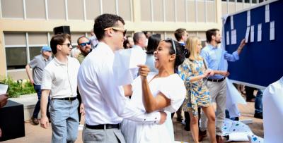 Fourth year students find out where they will go for residency on Match Day