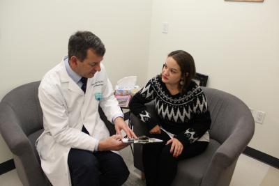 Breast cancer patient-doctor consultation