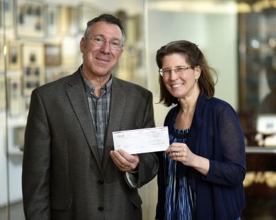 Richard Elbein, CEO, Alzheimer’s Association Houston & Southeast Texas Chapter and Dr. Joanna Jankowsky, associate professor of neuroscience at Baylor College of Medicine.