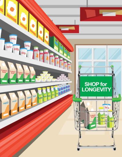 Slowing down the aging process might be possible one day with supplements derived from gut bacteria.