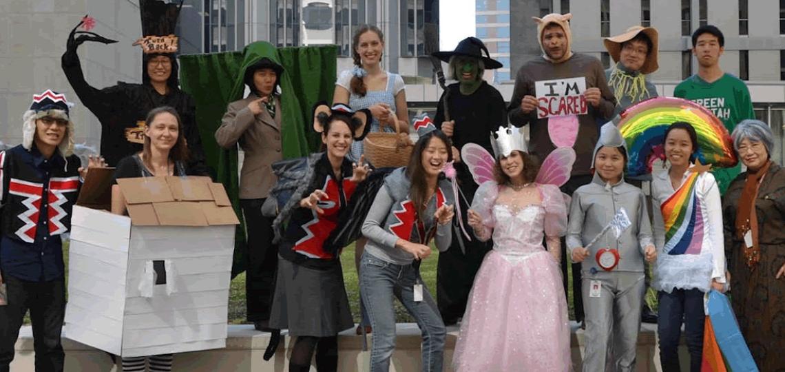 Dr. Peggy Goodell's Lab Halloween 2012