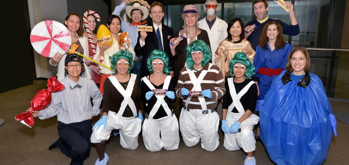 Dr. Peggy Goodell's Lab Halloween 2013