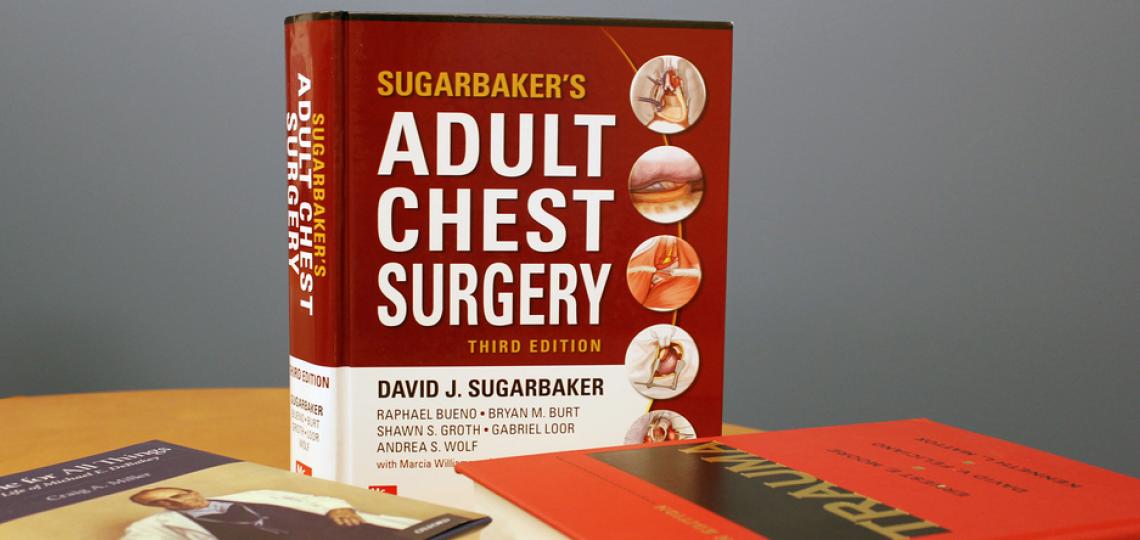 A picture of the Sugarbakers’ Adult Chest Surgery book