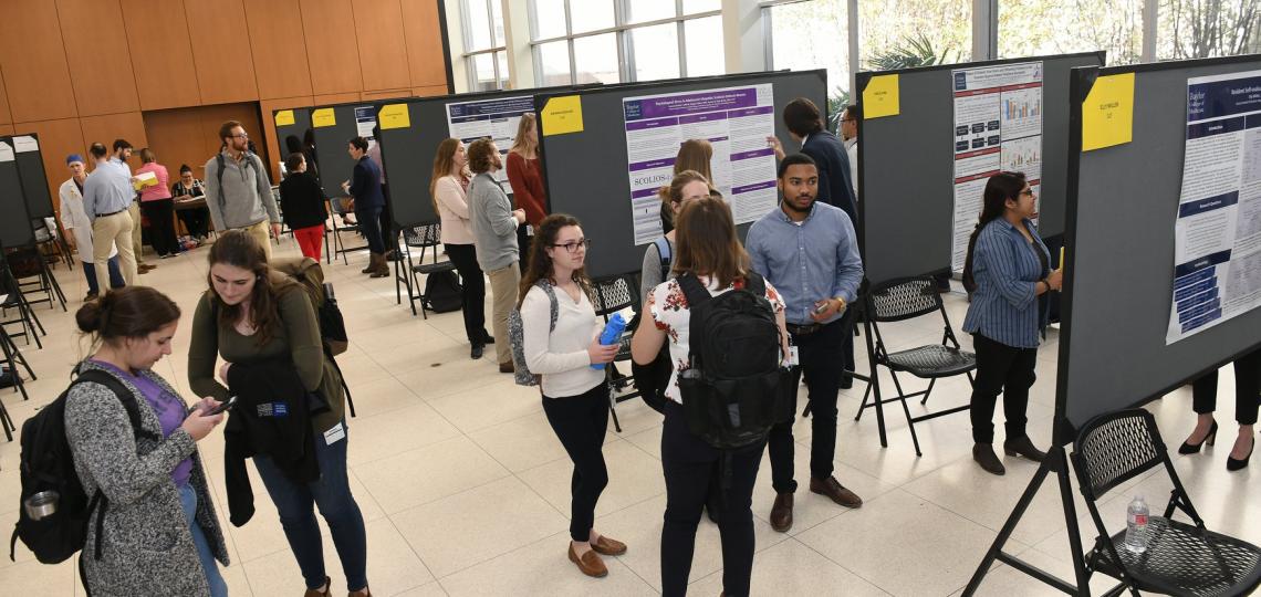 School of Health Professions Research Day Poster Display