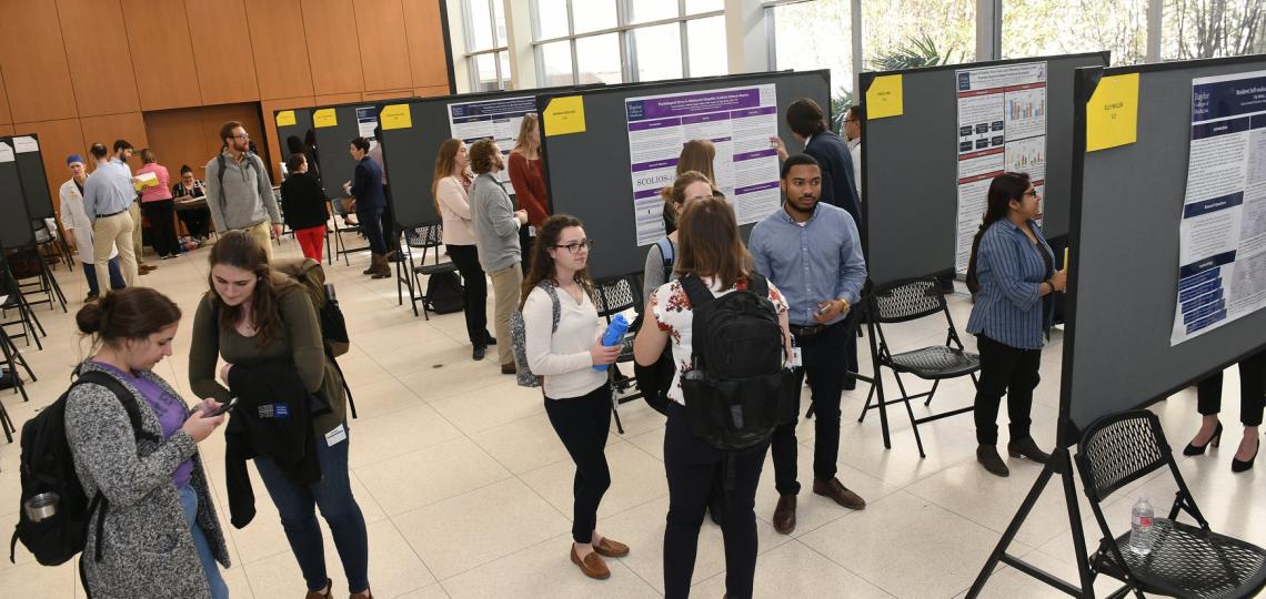 School of Health Professions Research Day Poster Display