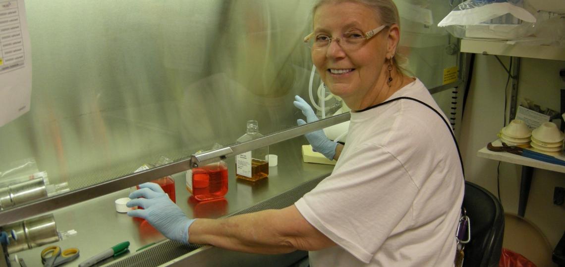 TC Core Cell Culturist Judy Roscoe