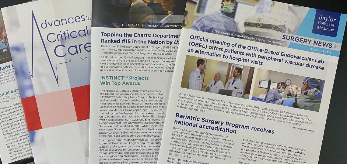 Department of Surgery News and Events