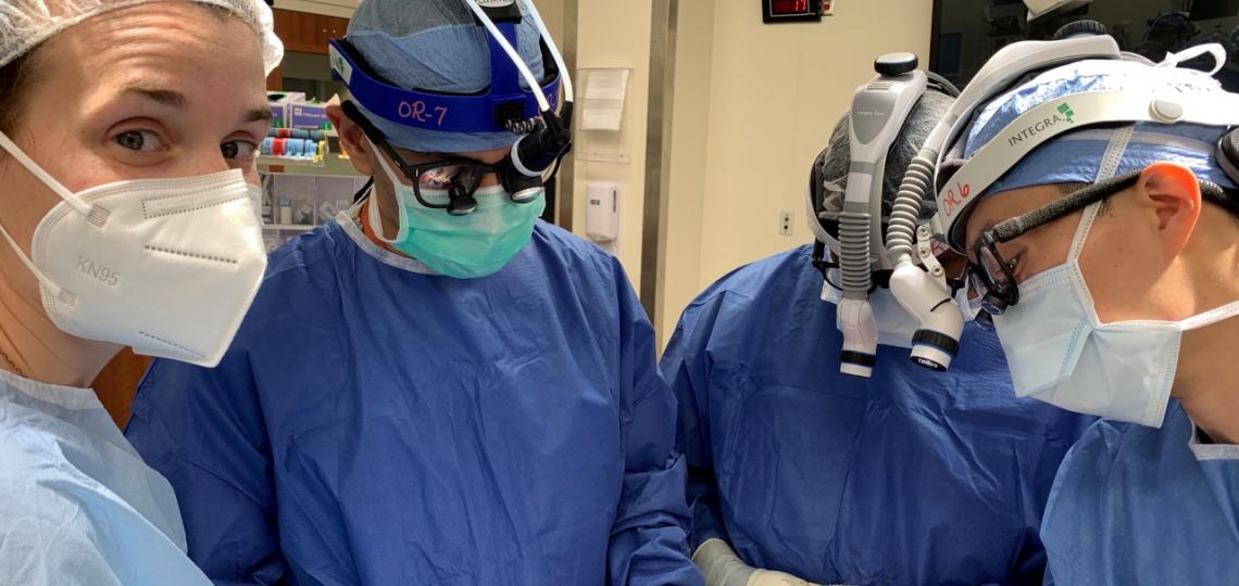 Otolaryngology Residents in training