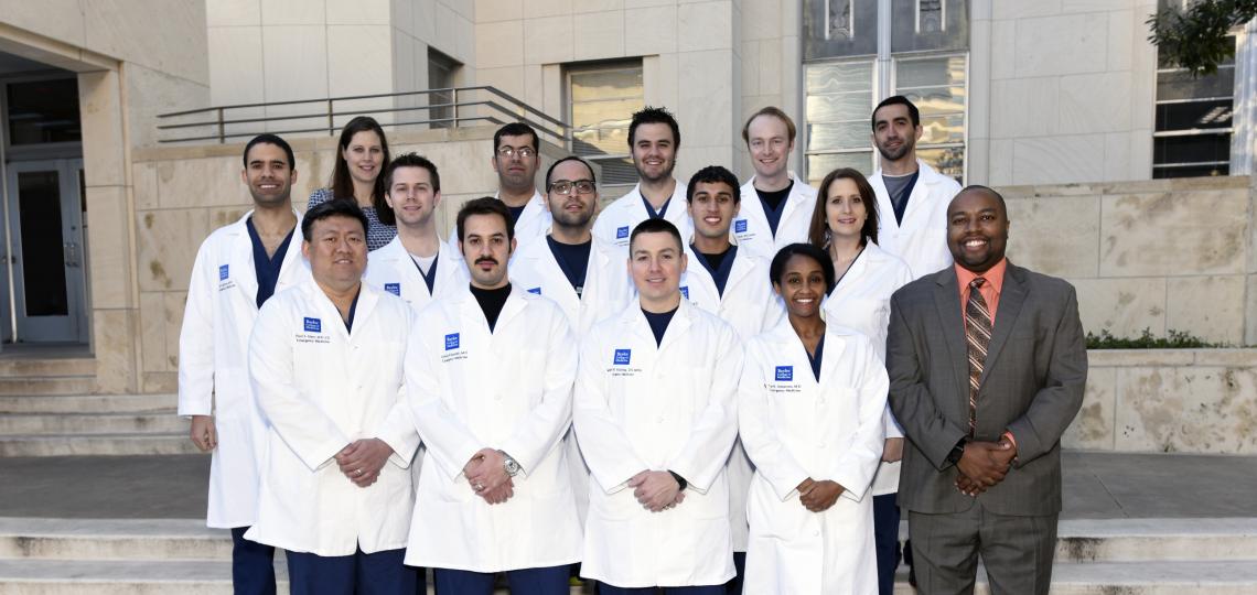 Emergency Medicine Residency Class of 2018