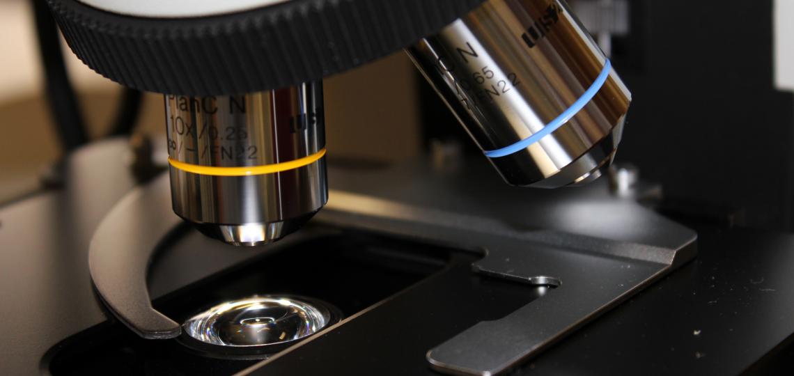 Light microscope in the Department of Surgery