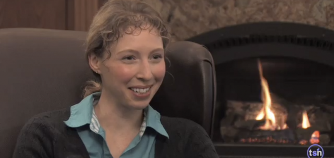 Screen Cap - The Science Network Video, Melanie Samuel