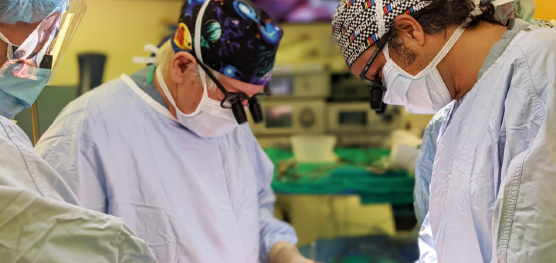 Drs. Joseph Coselli and Vicente Orozco-Seville