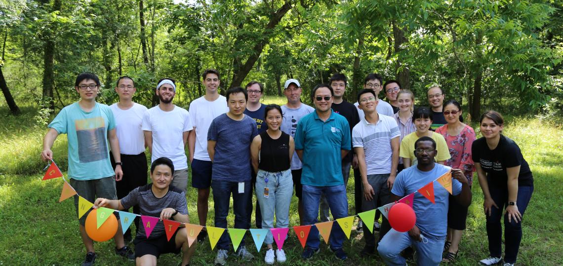 Photo of Xiang Zhang lab members