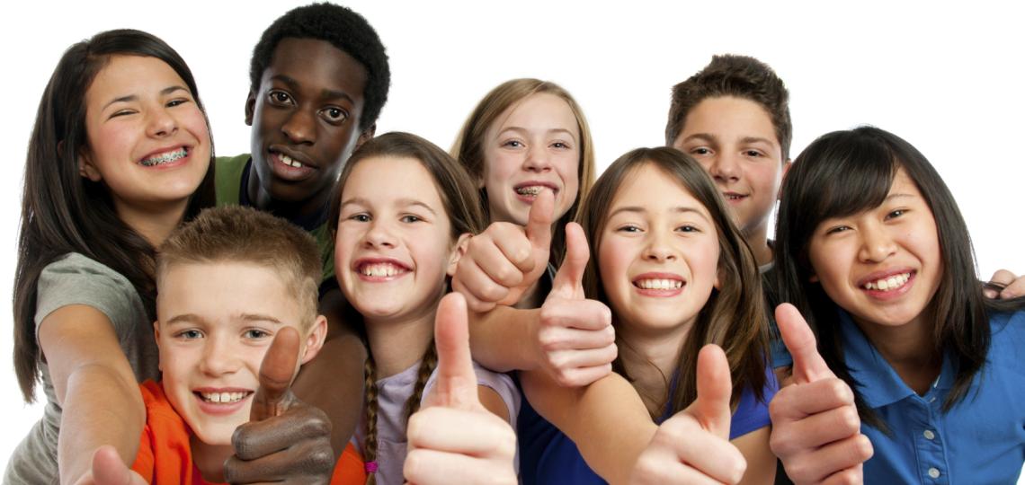 Group of Diverse Teens