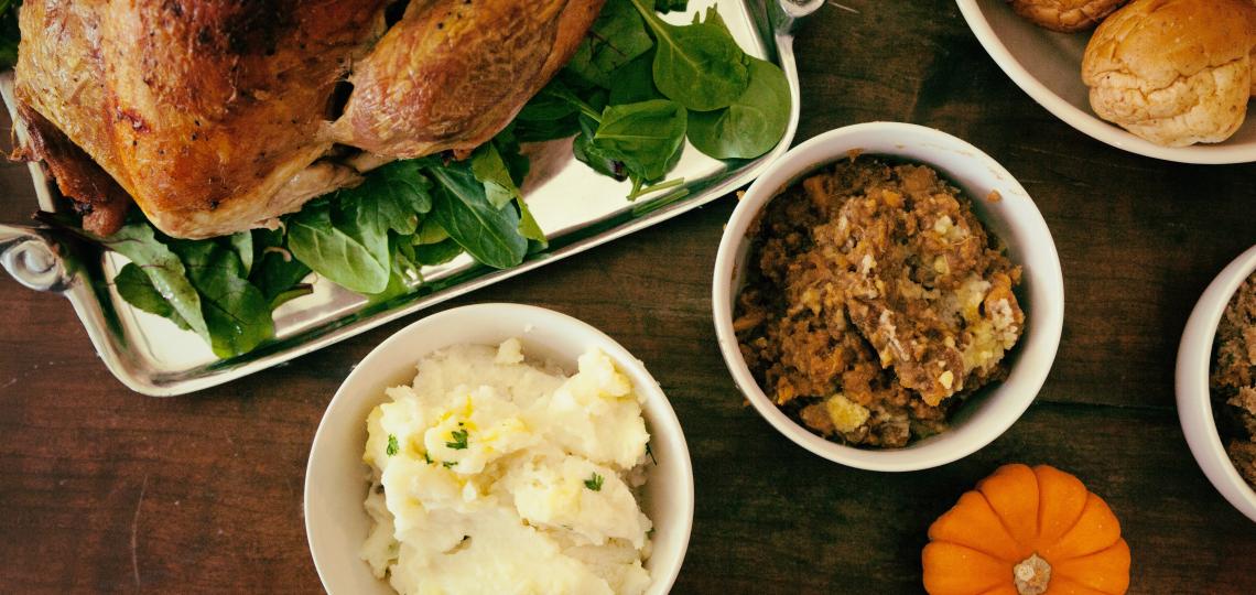 Thanksgiving food