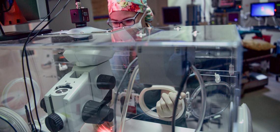 The state-of-the-art lab at the Family Fertility Center includes an IVF lab with an Embryoscope and an andrology lab.