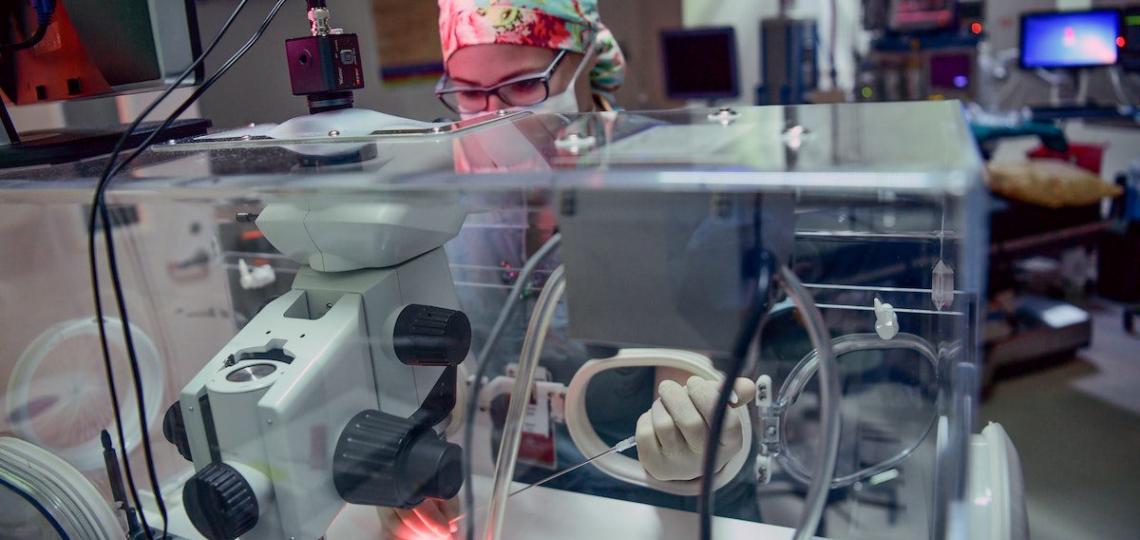 The state-of-the-art lab at the Family Fertility Center includes an IVF lab with an Embryoscope and an andrology lab.