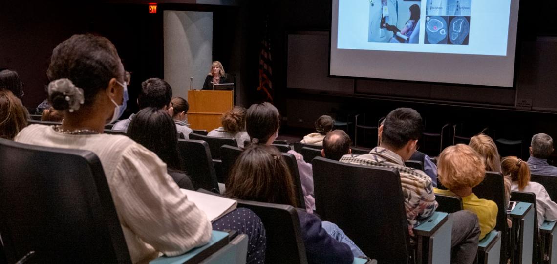 Scientific meeting in the CNRC auditorium