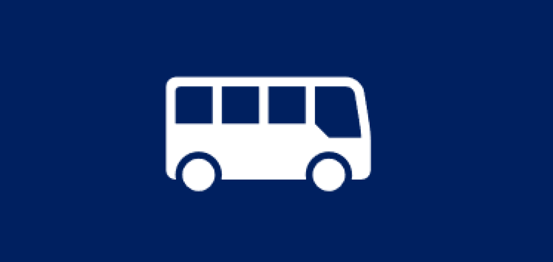 Illustration of a shuttle bus