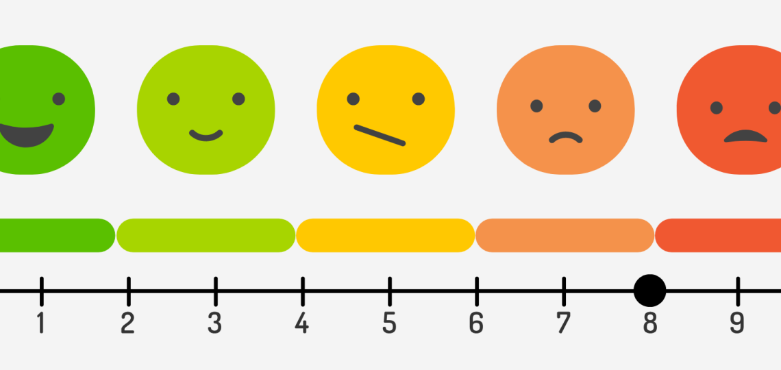 Anxiety scale at level 8 out of 10
