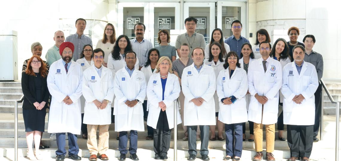 Group of people in front of a building