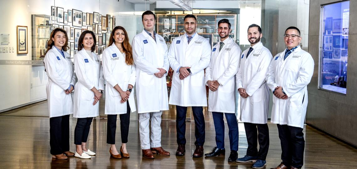 residents smiling in the debakey museum