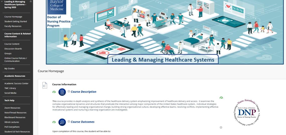 DNP - Leading & Managing Healthcare Systems - Original