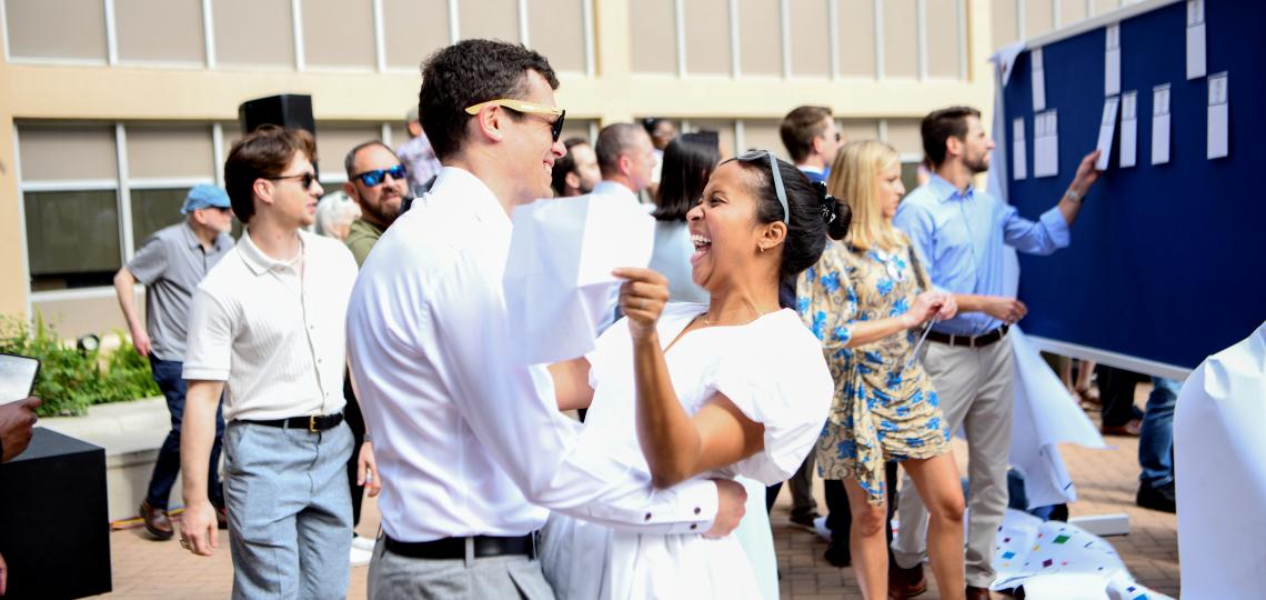 Fourth year students find out where they will go for residency on Match Day