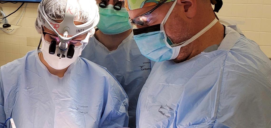 Resident and Dr. Eric Silberfein