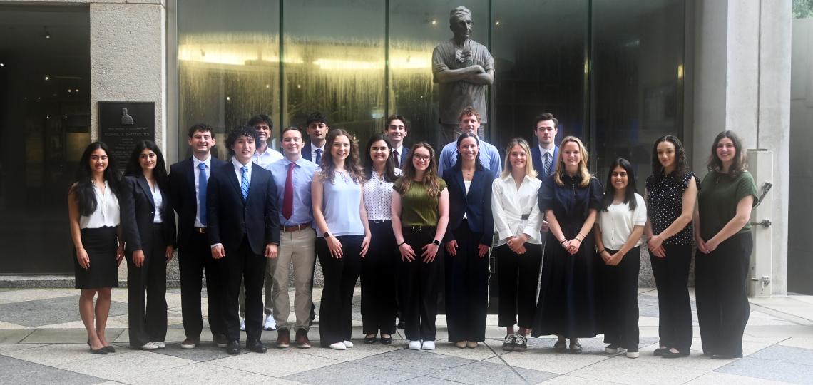 2026 DeBakey summer surgery students
