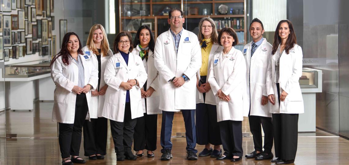 Pediatrics Rheumatology faculty group photo