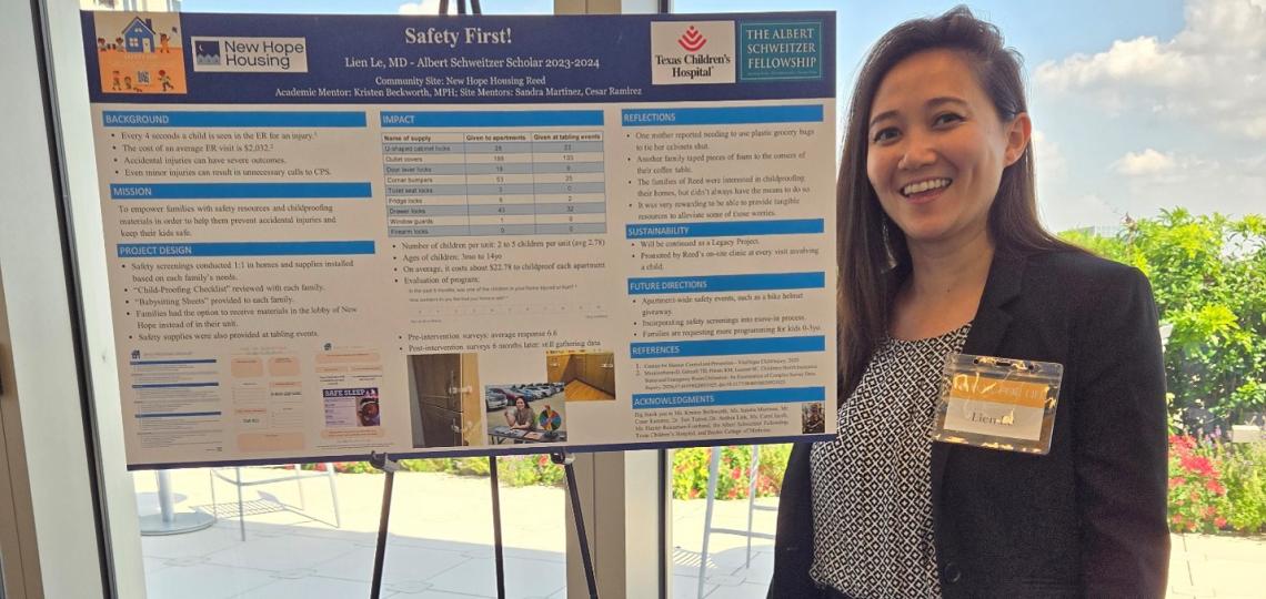 CAP fellow presenting research