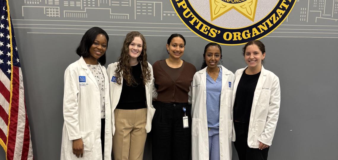 Residents group photo at Harris County Deputies' Organization