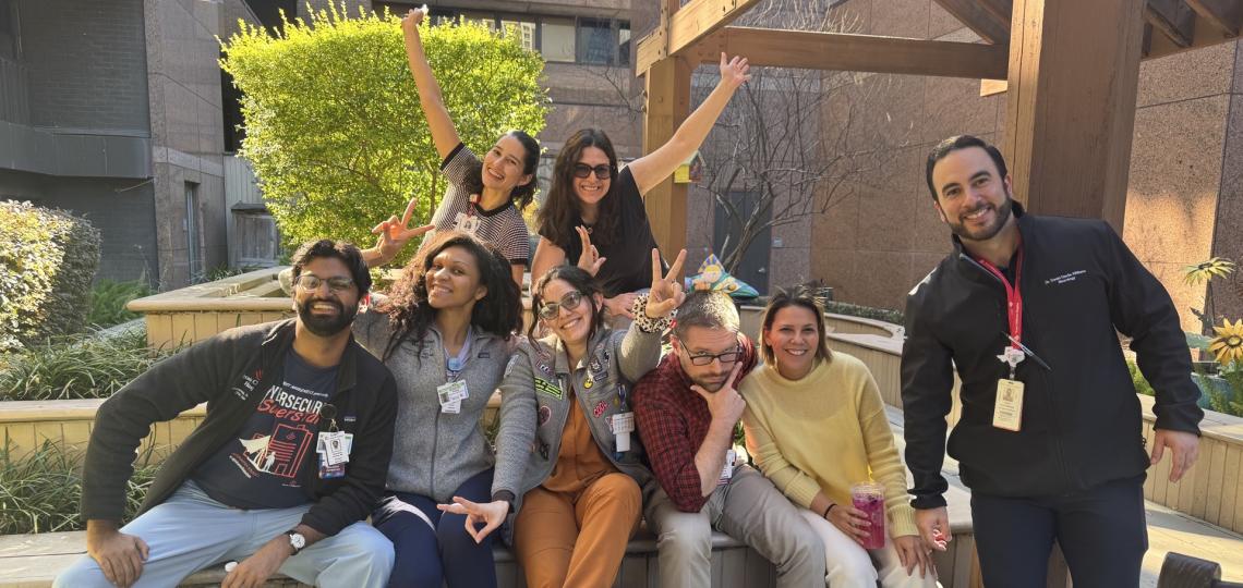 child neurology residents group photo