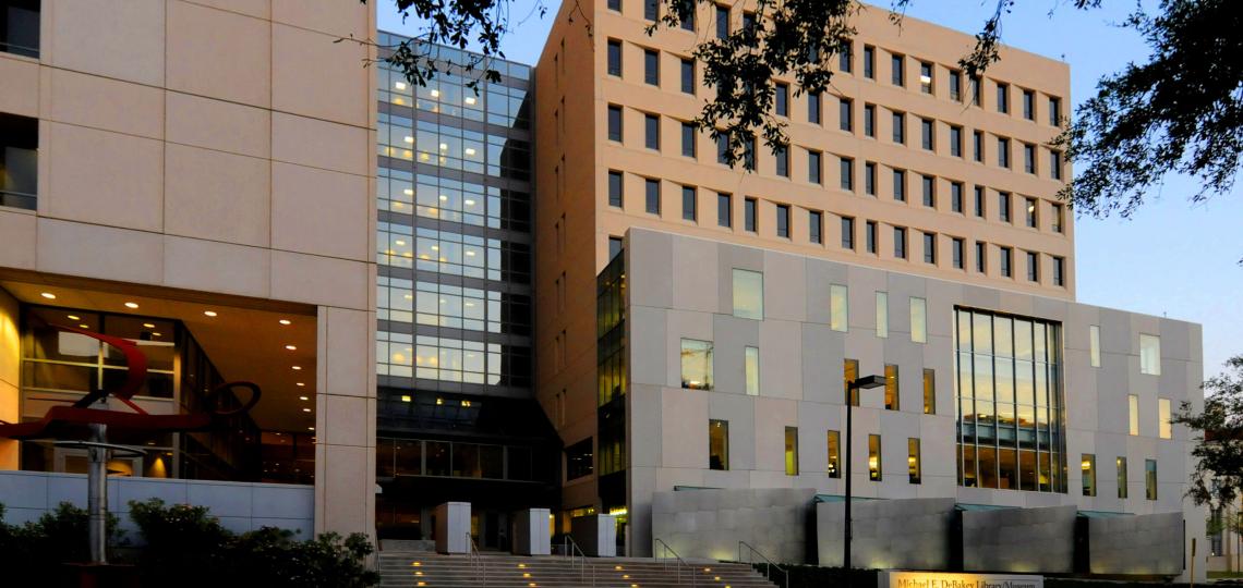 The Michael E. DeBakey Library and Museum at Baylor College of Medicine.