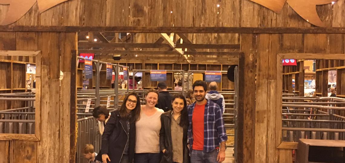 Bouchier-Hayes Lab members at the Houston Rodeo