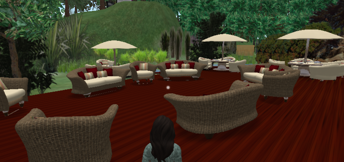 Cafe on the GoWoman Island