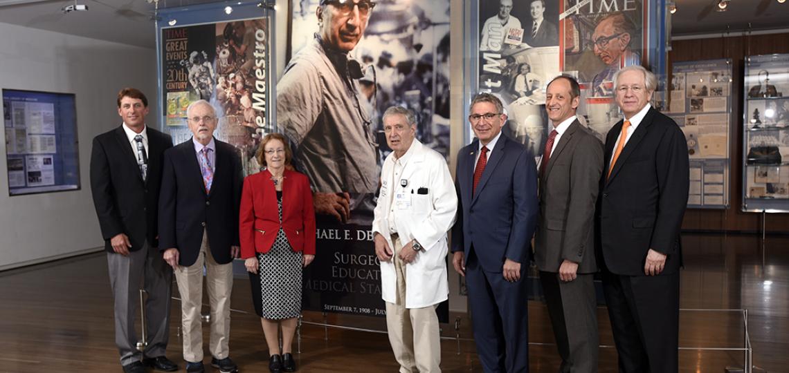 Dr. Benjamin Arenkiel, Dr. Bert O’Malley, Dr. Mary Estes, Dr. George Noon, Dr. Paul Klotman, Dr. Jordan Orange, Dr. Joseph Coselli