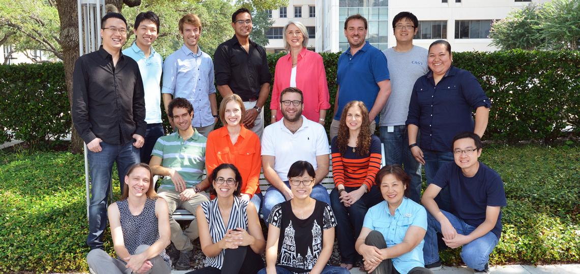 Group photo of the Goodell Lab members.