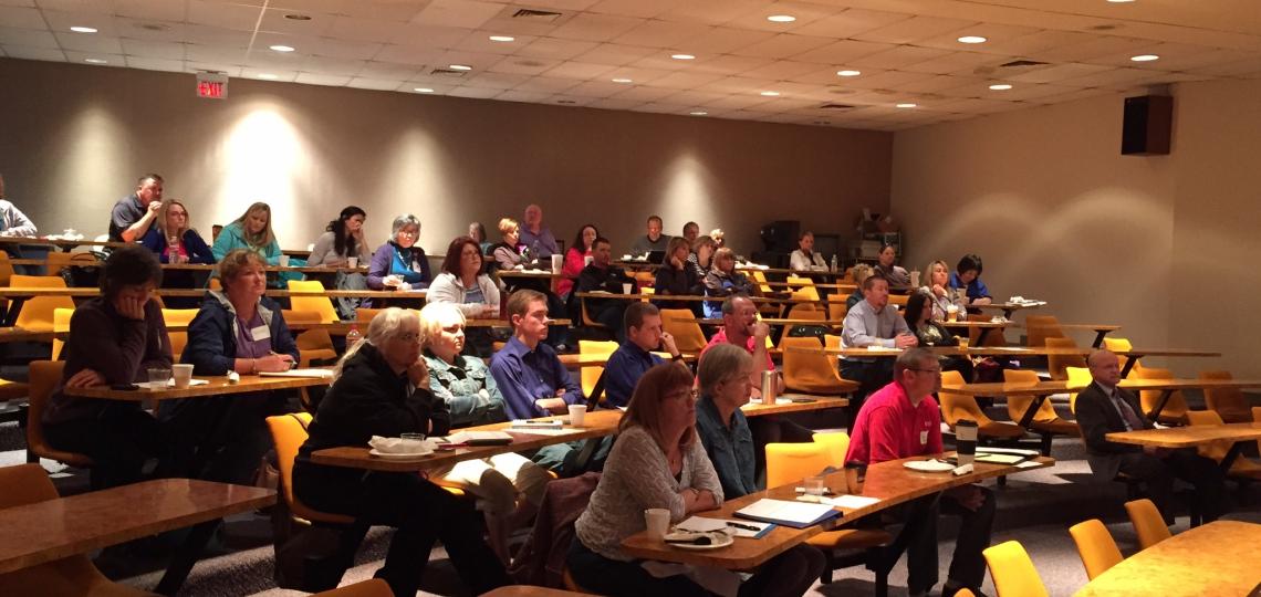 Audience at the Panhandle Pediatric Conference