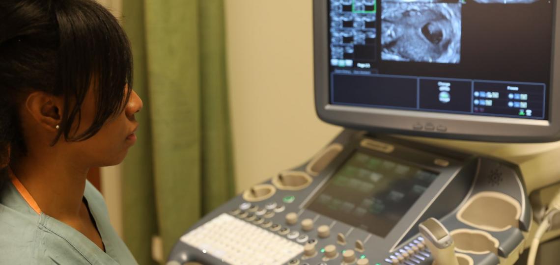 REI Fellow reading ultrasounds