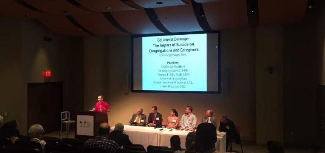 We host an annual community-wide forum on spirituality and mental health.