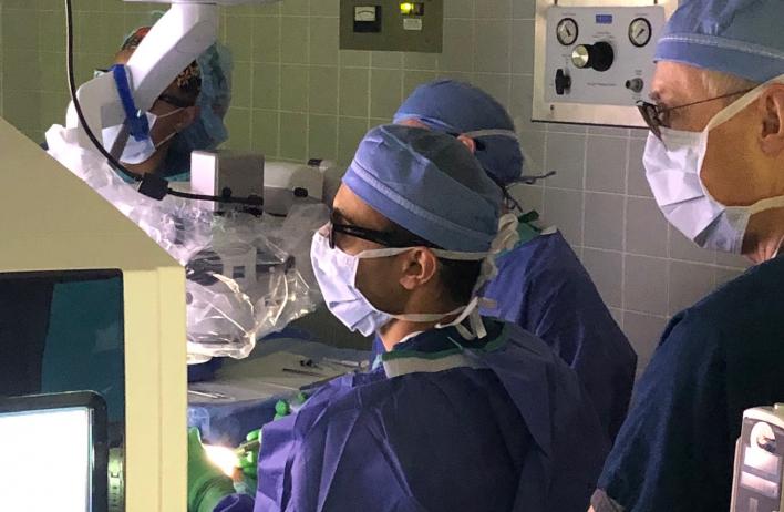 Cataract surgery with the NGENUITY 3D visualization system at the Michael E. DeBakey VA Medical Center
