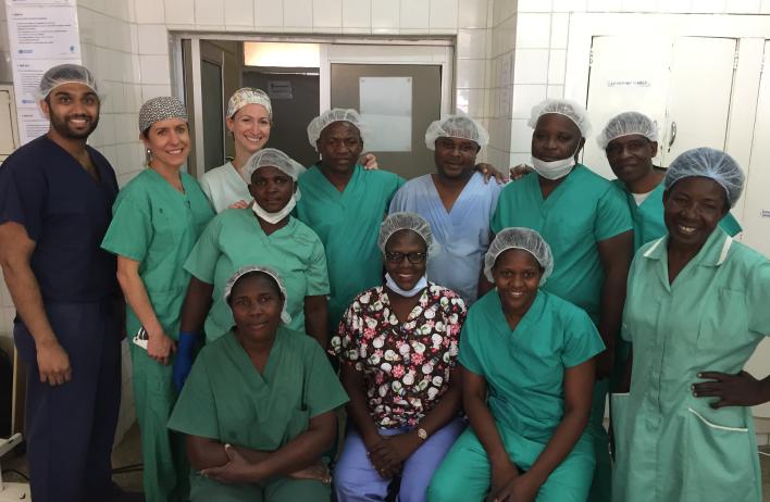 Global Women's Health Track residents smiling