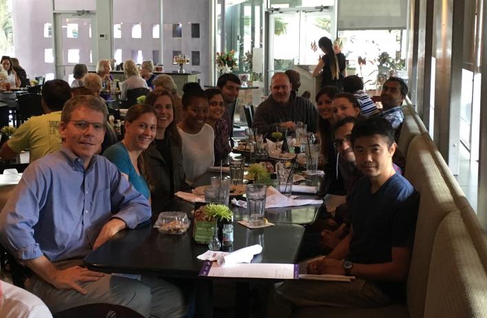 Celebrating another paper, September 2016.