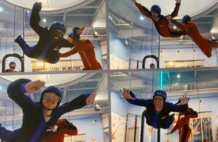 We can fly! A lab outing to Houston's iFly.