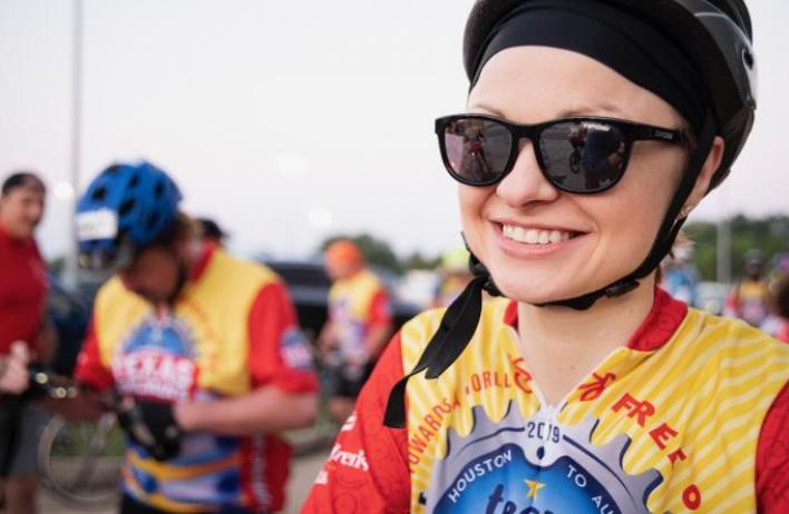Our residents participating in the MS150 Bike Ride.