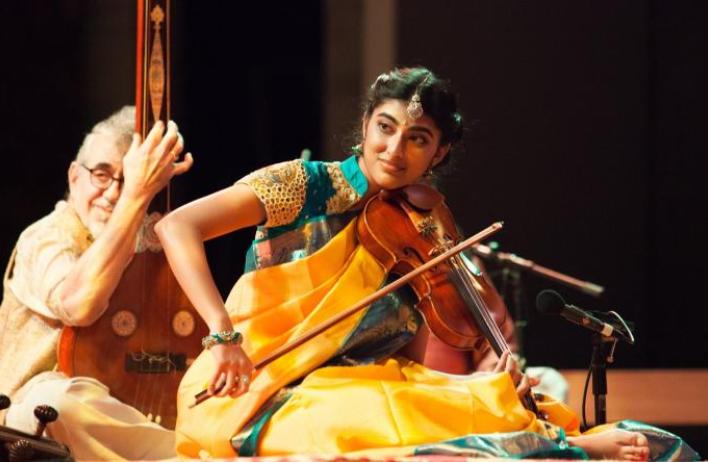 Aishu Venkataraman Pareek, one of our residents is a talented violinist.